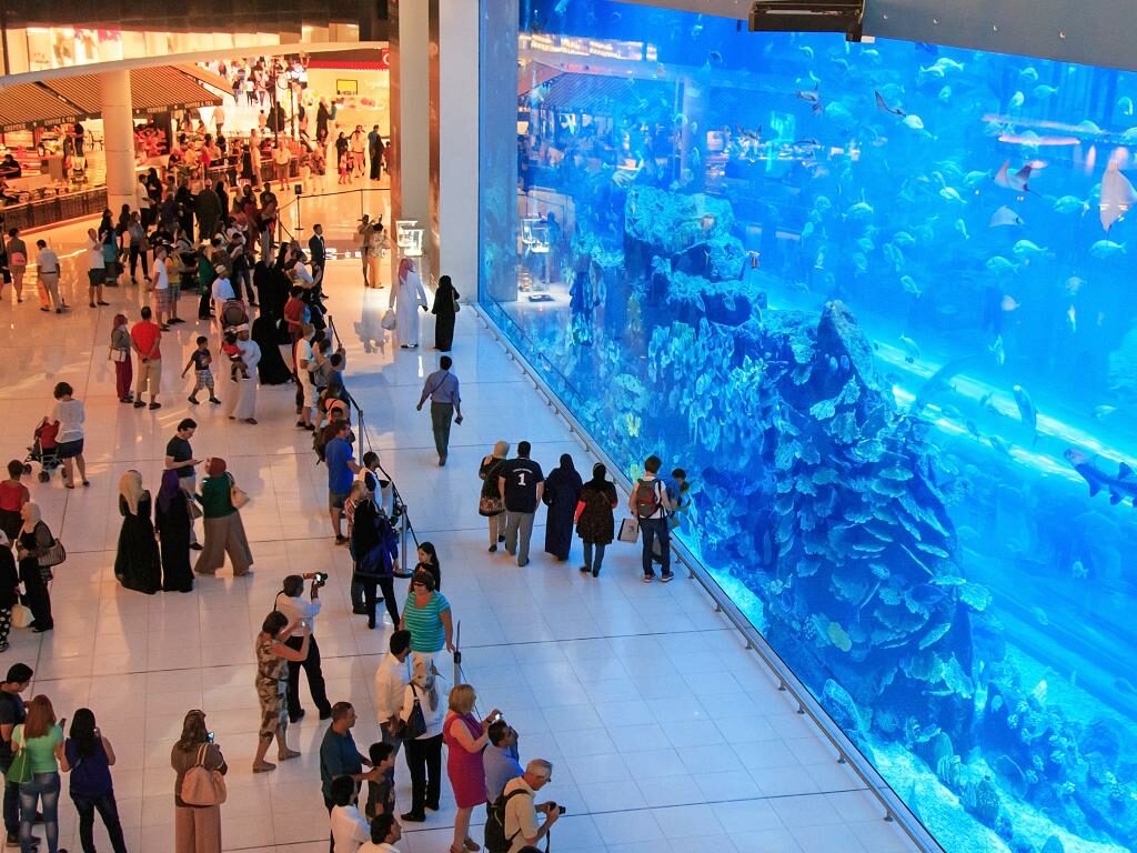 dubai-aquarium Dubai Aquarium