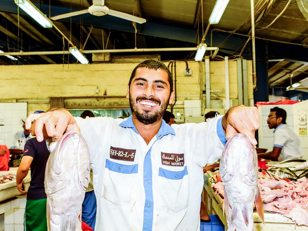 Dubai Fischmarkt
