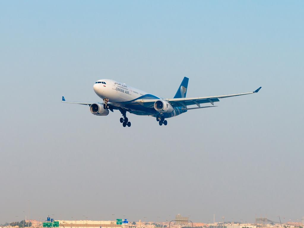 Oman Air Flugzeug