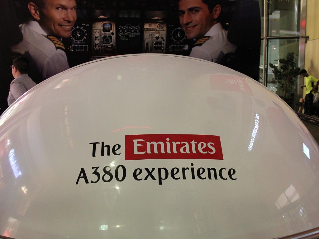 Flugsimulator The Emirates A380 Experience