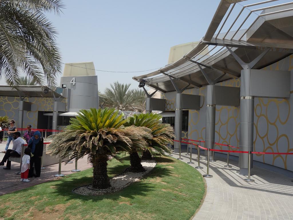 Der Eingang zum Dubai Frame