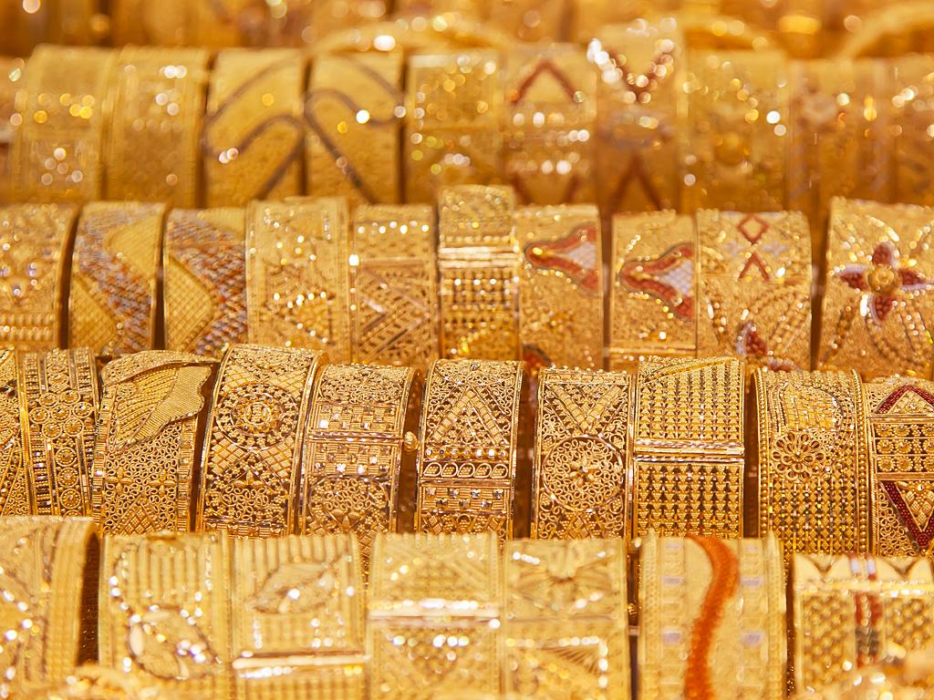 Viel Goldschmuck im The Souk der Dubai Mall