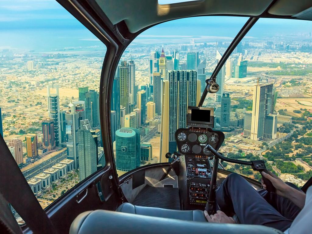Hubschrauberrundflug in Dubai