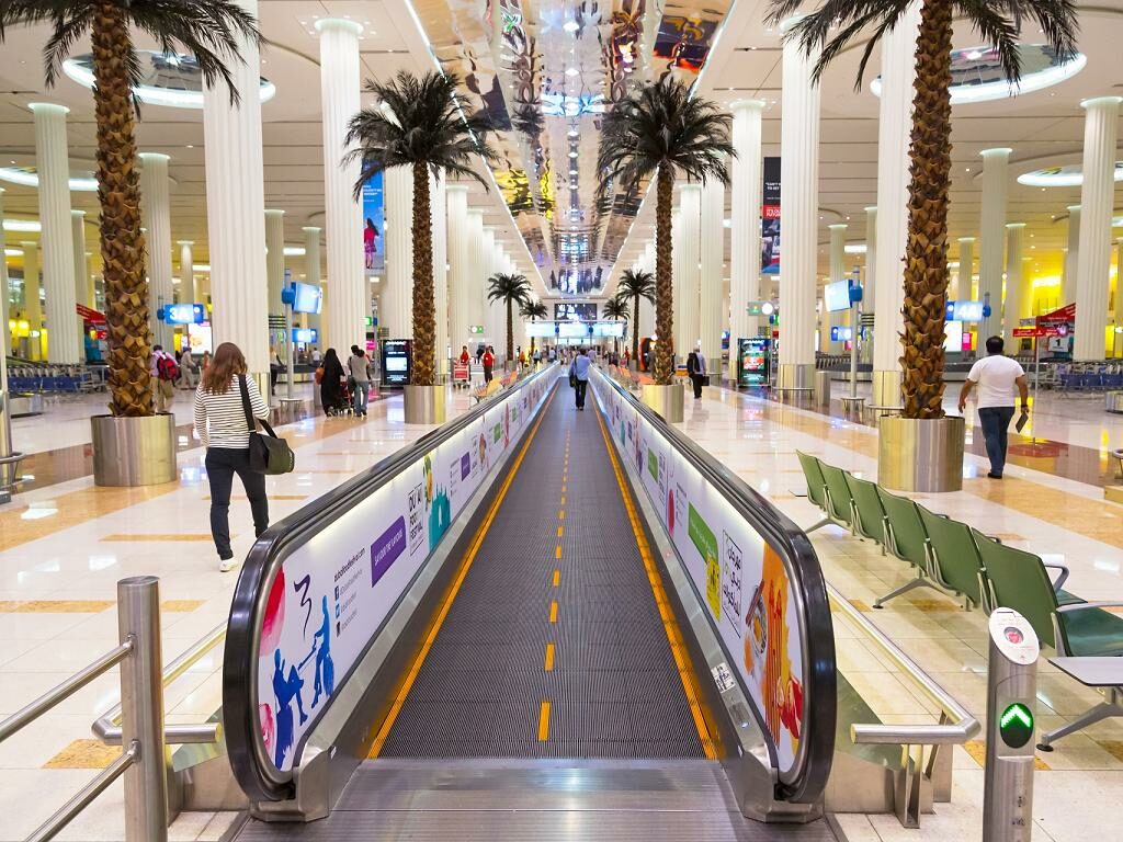Terminal am Dubai International Airport