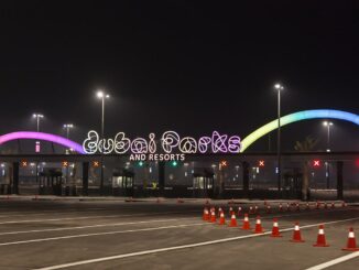 Dubai Parks and Resorts Eingang