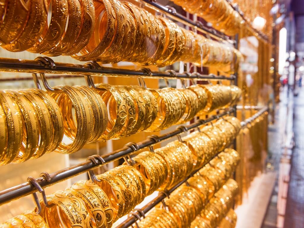 Schmuck im Gold Souk Dubai