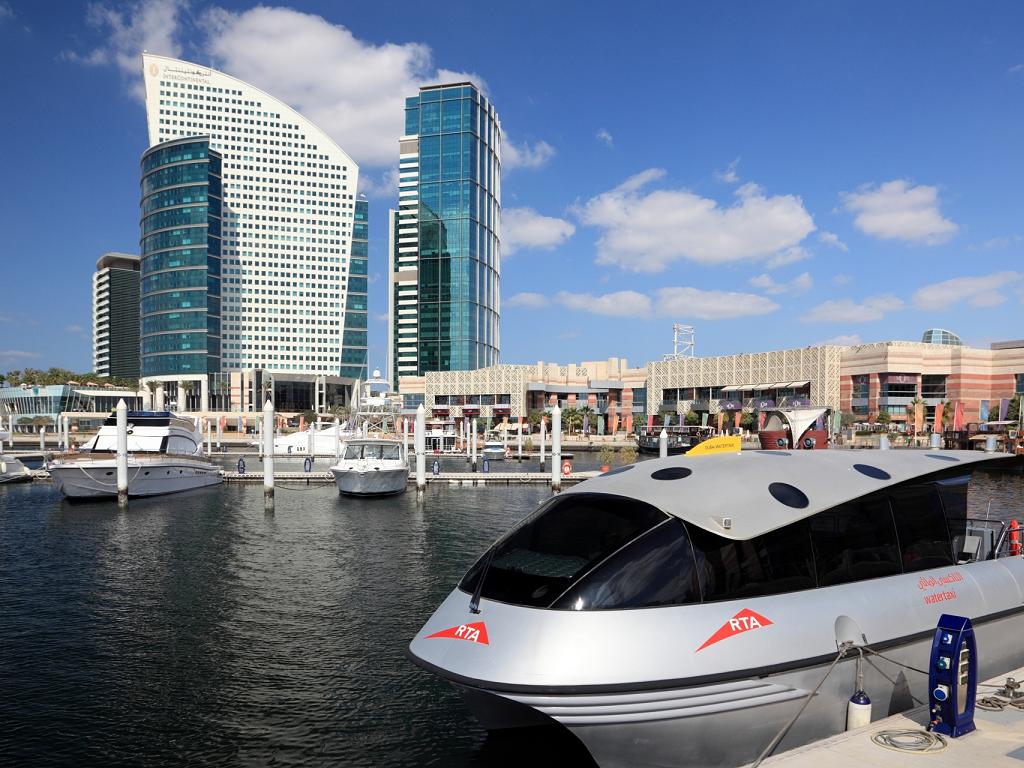 Dubai Water Taxi Anlegestelle