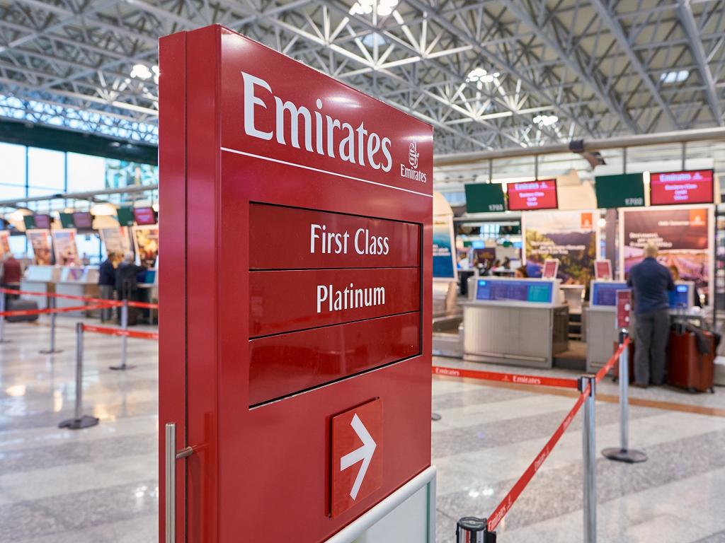 Emirates Skywards Platinum Mitglied