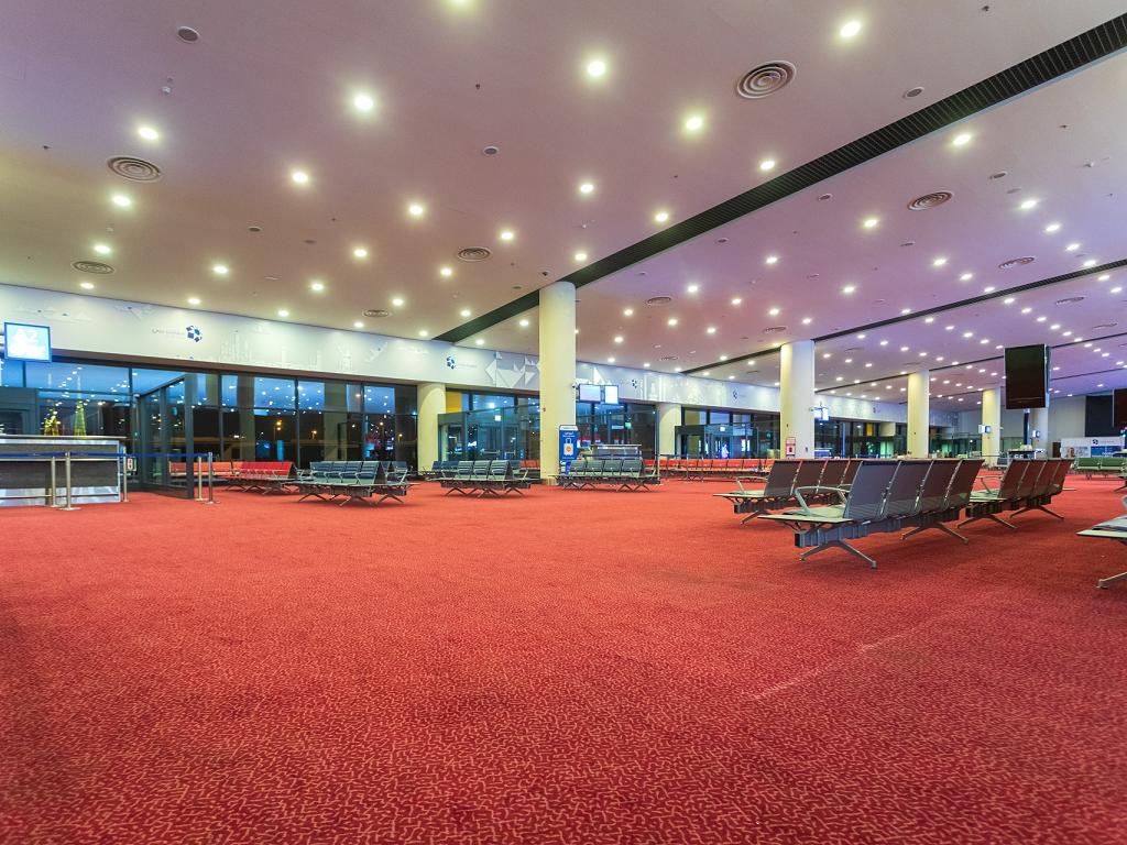Terminal im Al Maktoum International Airport