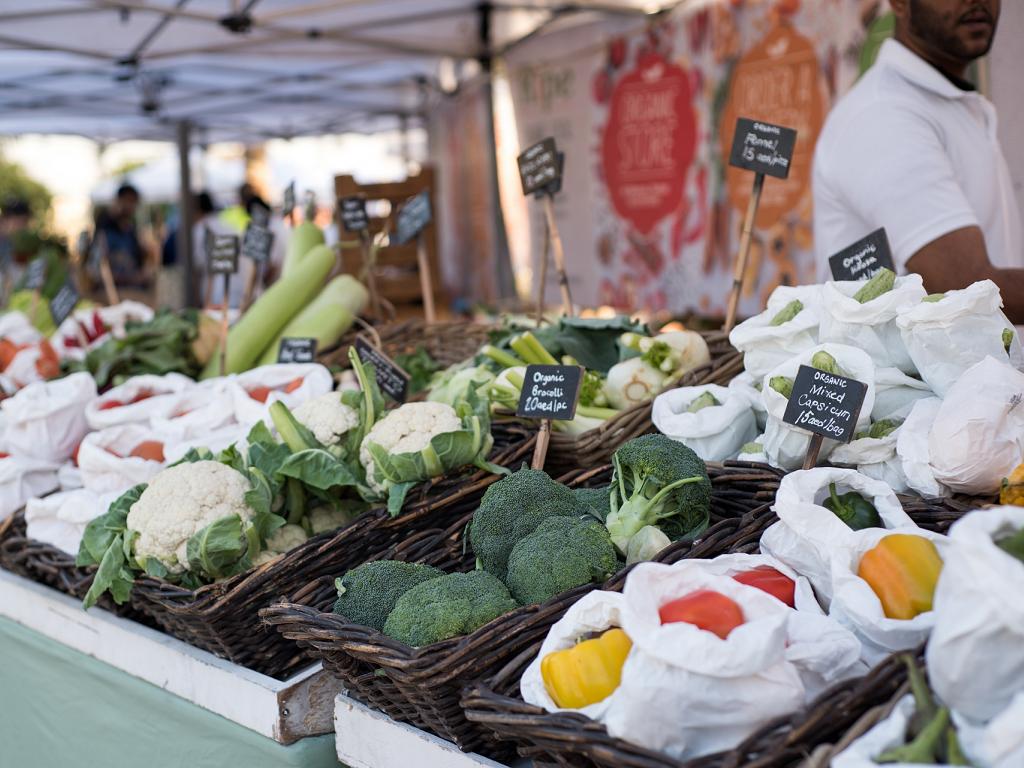 Frische Lebensmittel im Ripe Market Dubai