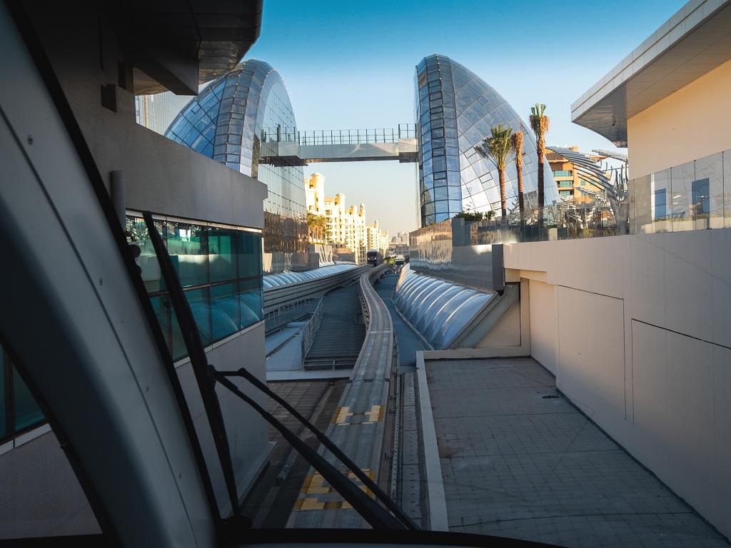 Monorail Haltestelle Nakheel Mall