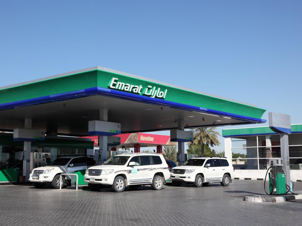 Dubai Tankstelle