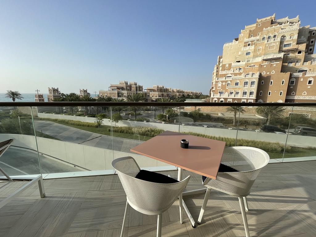 Großer Balkon mit Ausblick